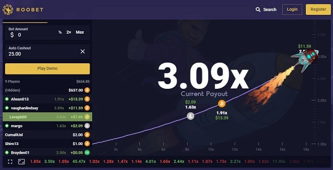 Roobet – Casinò Live con dealer reali
